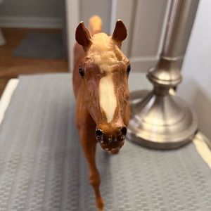 Vintage 60s Breyer Horse Chestnut Brown 12 x 9 Traditional